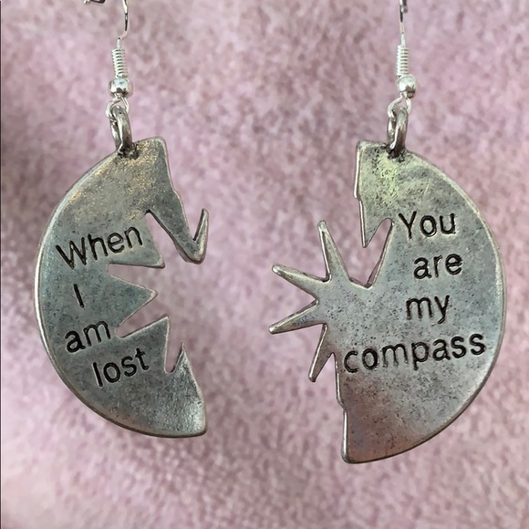 Compass Earrings - Picture 3 of 5